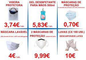 Material de proteção COVID-19